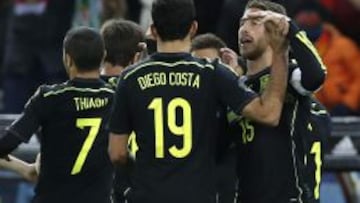 Mucha España y poco gol