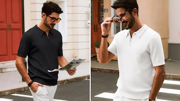 Polos de manga corta para hombre