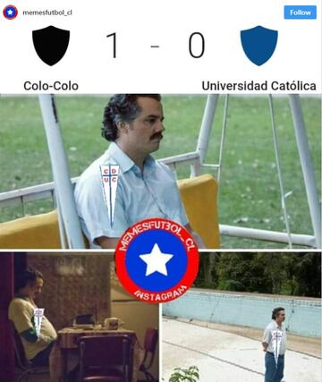 Los memes que generó el triunfo de Colo Colo sobre U. Católica