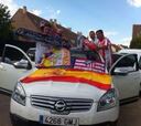 Hinchas de Madrid y Atlético compartirán coches hasta Lisboa