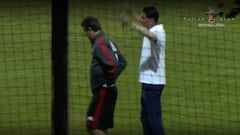 Tense chat between Fernando Hierro and Lopetegui - Telecinco