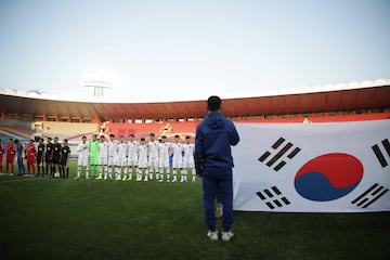 Las mejores postales del Corea del Norte vs. Corea del Sur