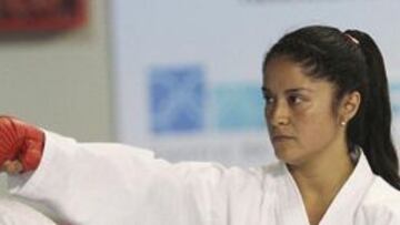 Daniela Lepín se subió al último lugar del podio en la categoría 67 kilos.