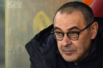 Juventus coach Maurizio Sarri.