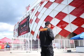 Este es el Estadio de Spartak donde debutará la Roja