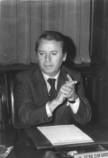 Núñez llegó a la presidencia del Barcelona el 6 de mayo de 1978 tras haber sido directivo de la entidad culé. Ganó con 46 años a Nicolau Casaus y Ferrán Ariño en las elecciones para la presidencia del Barça. Fue el 35º presidente del Barcelona.