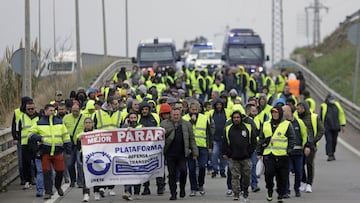 Convocados siete días de huelga en el transporte por carretera