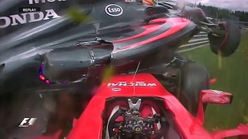 Kimi: "¡Venga! Sacad al McLaren de Alonso de mi camino"