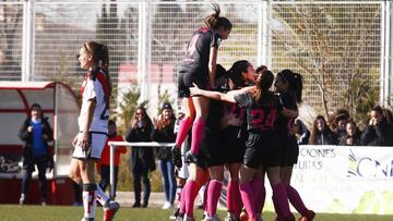 El Madrid CFF ganó el derbi madrileño ante el Rayo.