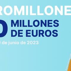 Euromillones: comprobar los resultados del sorteo de hoy, viernes 9 de junio