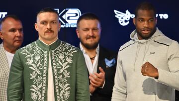 Uno de los mejores combates en los pesos pesados. El ucraniano Oleksandr Usyk defenderá sus títulos ante el boxeador británico Daniel Dubois.