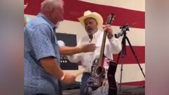 Watch: American patriot buys $4,000 Taylor Swift guitar just to destroy it