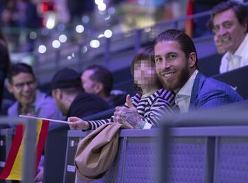 Sergio Ramos y su hijo