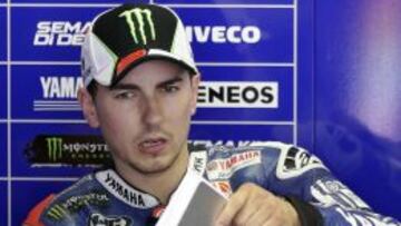Jorge Lorenzo, durante el GP de Mugello de este año.