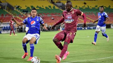 Tolima y Millonarios empatan 1-1 en Ibagu&eacute;