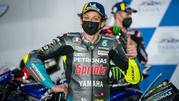 Rossi acabó feliz con su cuarto en la Q2.