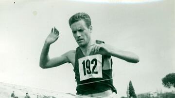 El atleta espa?ol Josep Molins, durante una competici¨®n.
