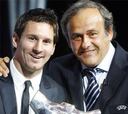 Platini: "Messi superará los tres Balones de Oro"