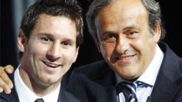 Platini: "Messi superará los tres Balones de Oro"