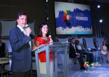 José Ramón de la Morena en la presentación del Torneo Internacional de la Paz Liga Promises.