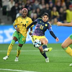 Los números de Catalina Usme que tienen a Colombia en cuartos