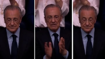 Toda las veces que la cámara enfocó a Florentino en los discursos: la última es lo nunca visto