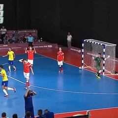 Esto pasó en futsal: un gol en propia puerta inexplicable