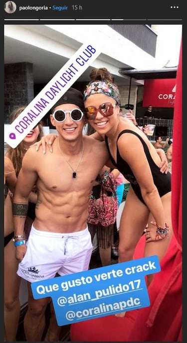 Paola Longoria y Alan Pulido se encuentran en Cancún