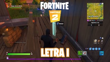 Fortnite Cap&iacute;tulo 2 - Temporada 1 | Desaf&iacute;o de Hide and Seek: busca la &quot;I&quot; escondida en la pantalla de carga de El Escondite