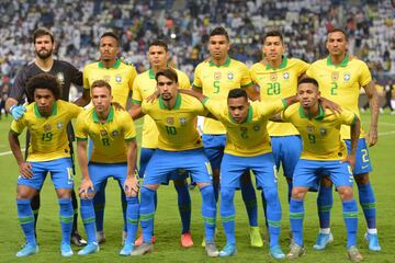 Once inicial de Brasil 