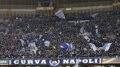 Locura en Nápoles: 6.000 hinchas a Madrid sin entrada
