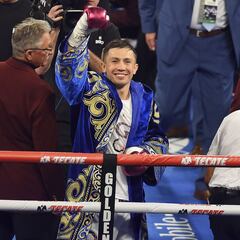 El triunfo de Canelo sobre Golovkin en imágenes