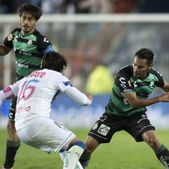 Santos rescata el empate ante Pachuca en la jornada 13