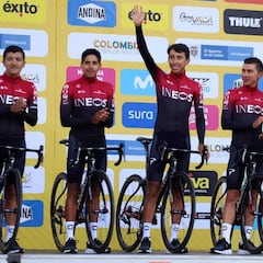 El Ineos llama a Carapaz ante la duda de Bernal para el Tour