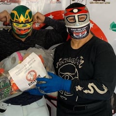 Octagón entregó despensas a luchadores independientes