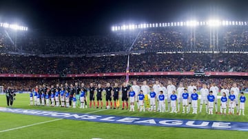 La afición del Villamarín pitó el himno inglés antes de empezar