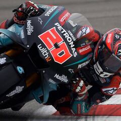 Quartararo sigue dando guerra y Marc no baja el crono matinal