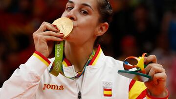 19/08/16 JUEGOS OLIMPICOS DE RIO 2016
FINAL BADMINTON FEMENINO
ESPAÑA - INDIA
CAROLINA MARIN medalla de oro