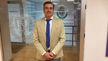 Miguel &Aacute;ngel G&oacute;mez, director deportivo del Real Valladolid.