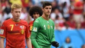 El guardameta belga Thibaut Courtois.