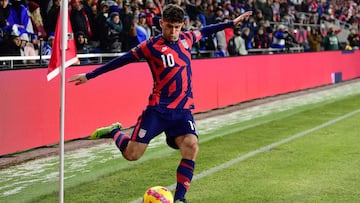 Christian Pulisic scores 18th international goal for USMNT