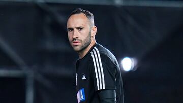 David Ospina en un entrenamiento de la Selección Colombia.