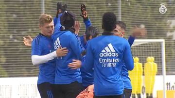 El Real Madrid sigue preparando el partido ante el Mallorca