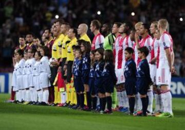Champions League. Grupo H. Barcelona - Ajax.