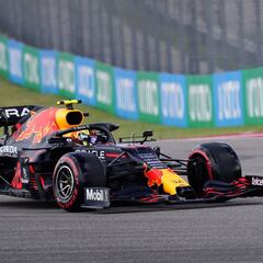 Checo Pérez terminó tercero en la clasificación del GP de Estados Unidos