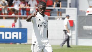 Vinicius Junior sobresale como goleador en un Castilla coral