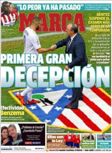 Portadas de la prensa deportiva