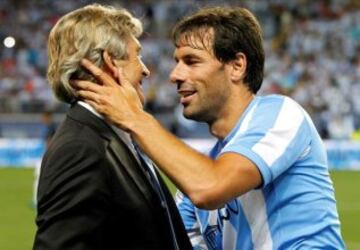 Real Madrid y Málaga fueron los clubes en los cuales Pellegrini y el delantero holandés se toparon. Fue en el cuadro albiceleste donde el atacante tuvo más continuidad con el chileno.