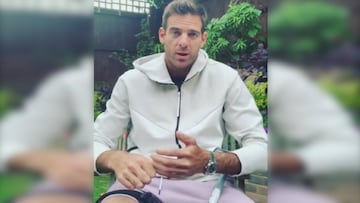 Puede ser el peor momento de la carrera de Del Potro:"¿Fue mi último partido?, no lo sé..."