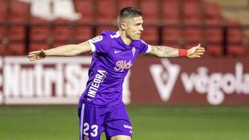 Resumen y goles del Logroñés vs. Sporting de la Liga SmartBank